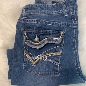 Black brand blue jeans-men’s